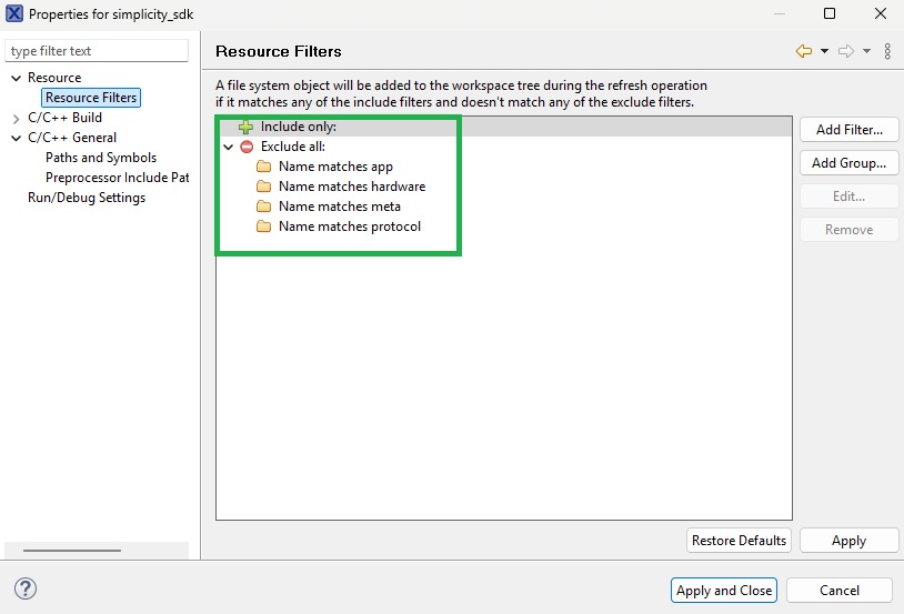 Veda917 - NXP - 028 - Simplicity SDK folder filters.jpg